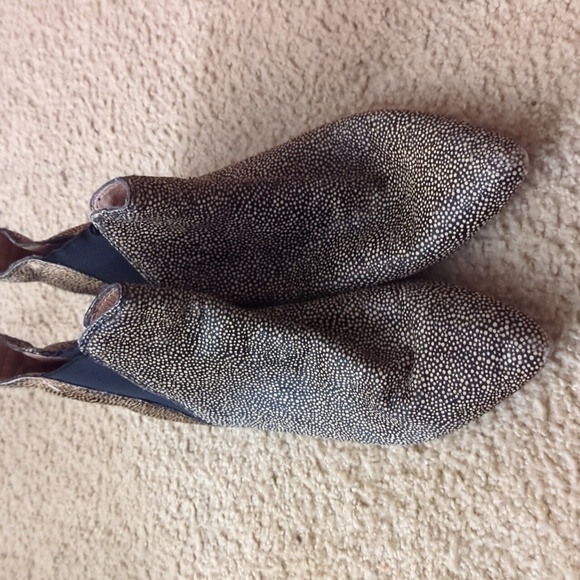 Madewell Nadine Animal Print Chelsea Booties Size 10 - Picture 2 of 14